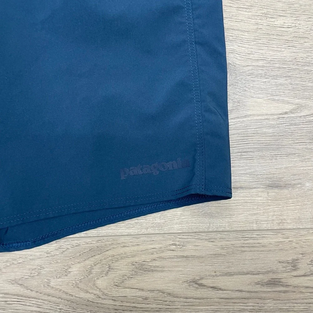 Patagonia Hydropeak Board Shorts Mens 30 Blue STY86480 Drawstring Swim Trunks